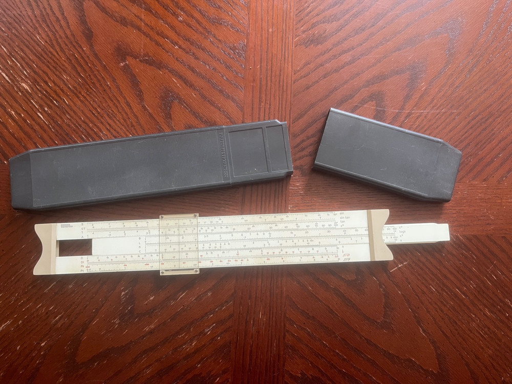 British Thornton Three Logarithm Slide Rule - Excellent Condition