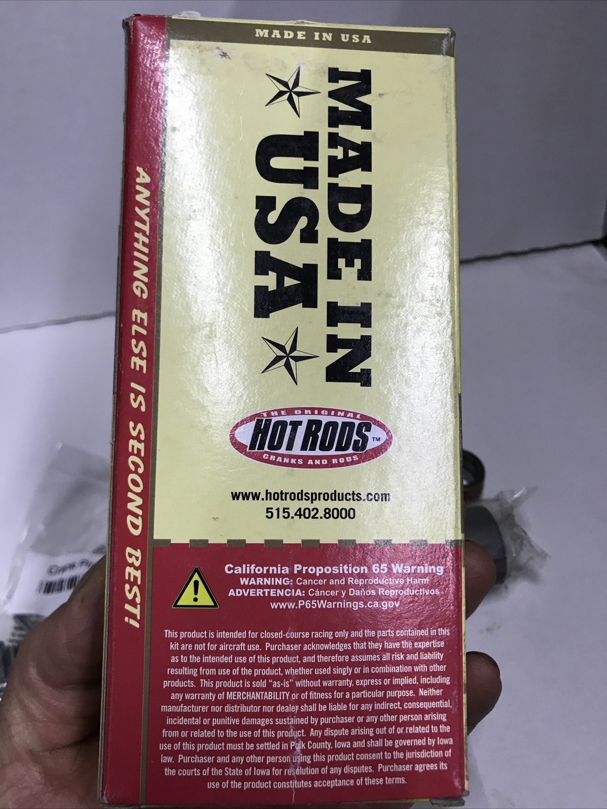 Hot Rods Connecting Rod Kit crankshaft Kawasaki KLX kx 450 R 2008-2013 crank