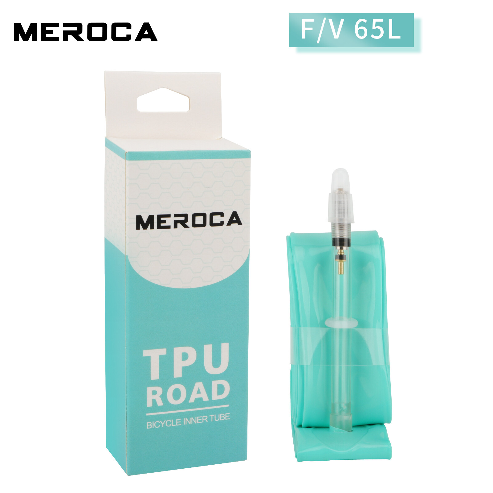 12PCS Bicycle TPU Inner Tube 700C 23-35C Road Bike 45/65/80mm Ultralight 30g