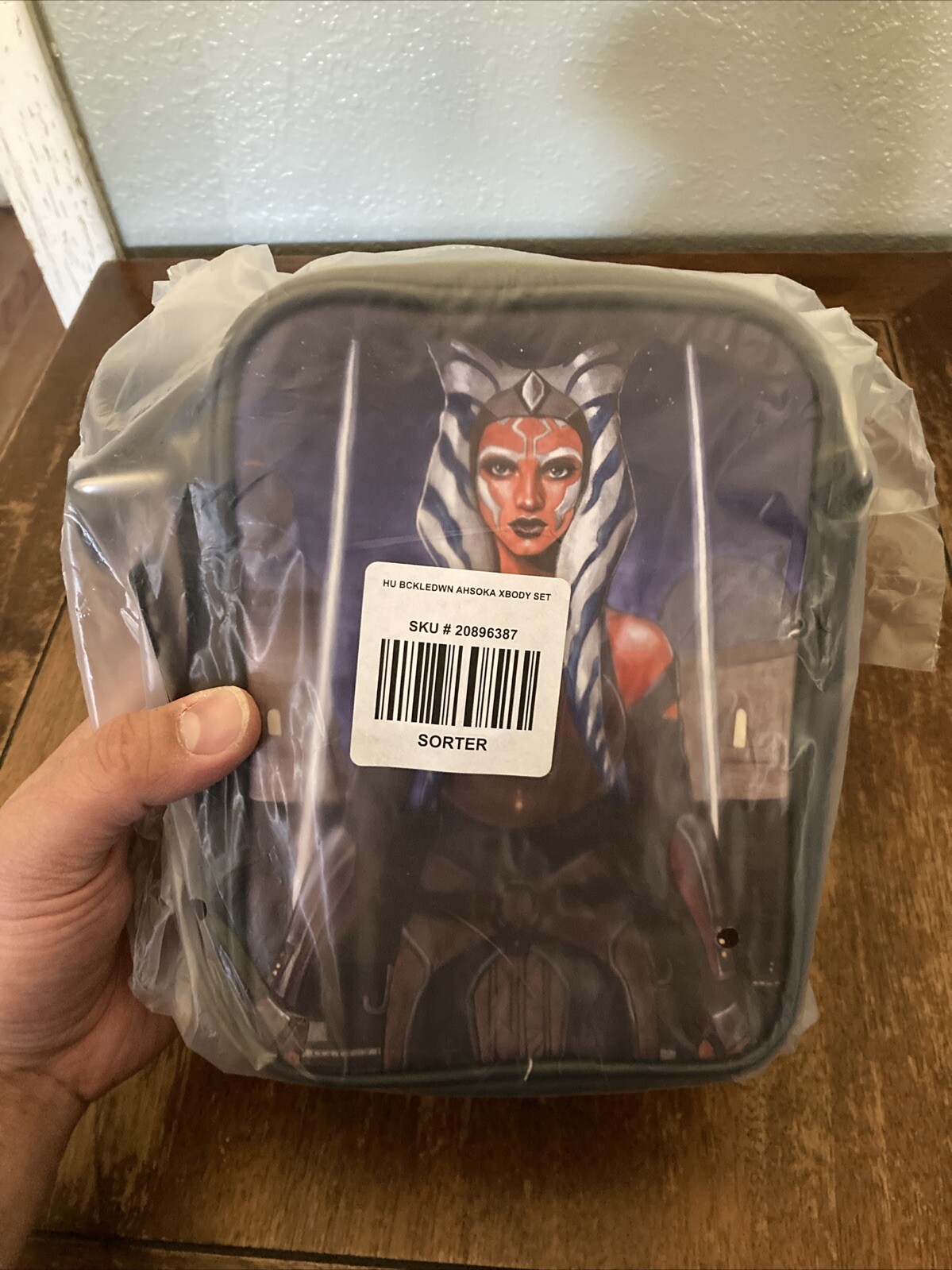 Ahsoka Tano Buckledown Crossbody Bag Star Wars Coinpurse New With Tags New