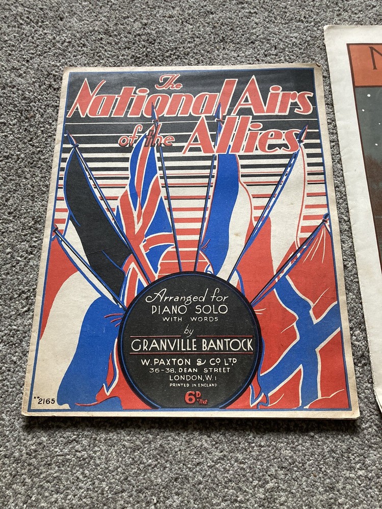 Vintage Sheet Music X3