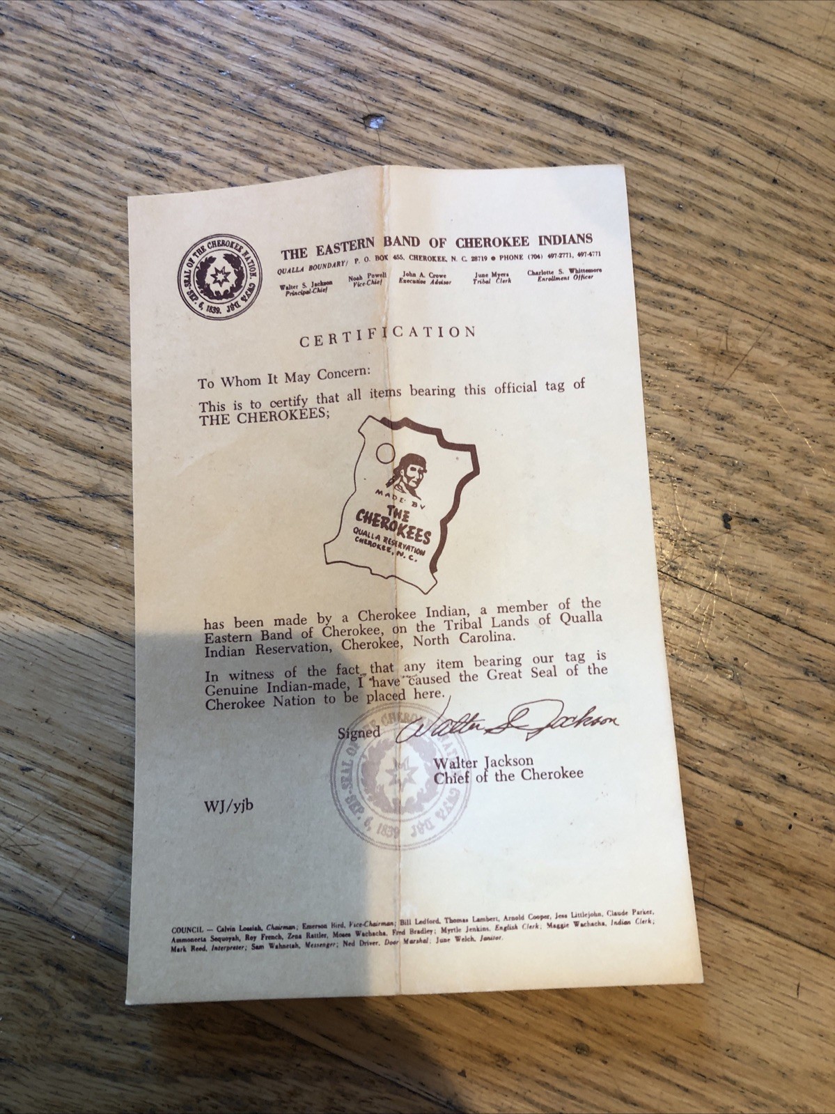 Vintage Genuine Indian The Cherokees Moccasins Size F 7 Natural NEW Q