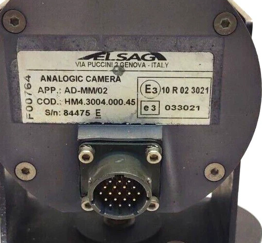 ELSAG Analogic Camera License Plate Reader Scanner Hunter 19-Pin