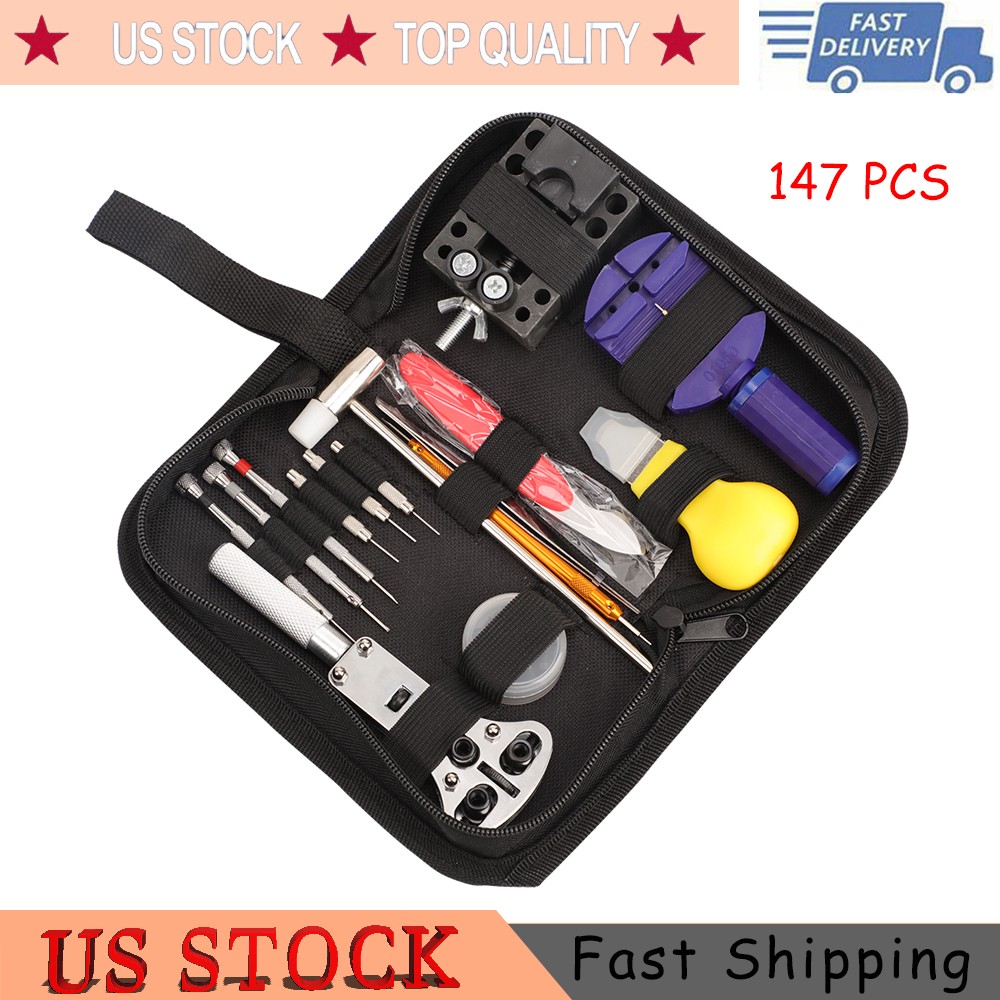 Watch Replacement Tool Kit,Watch Repair Kit,147pcs