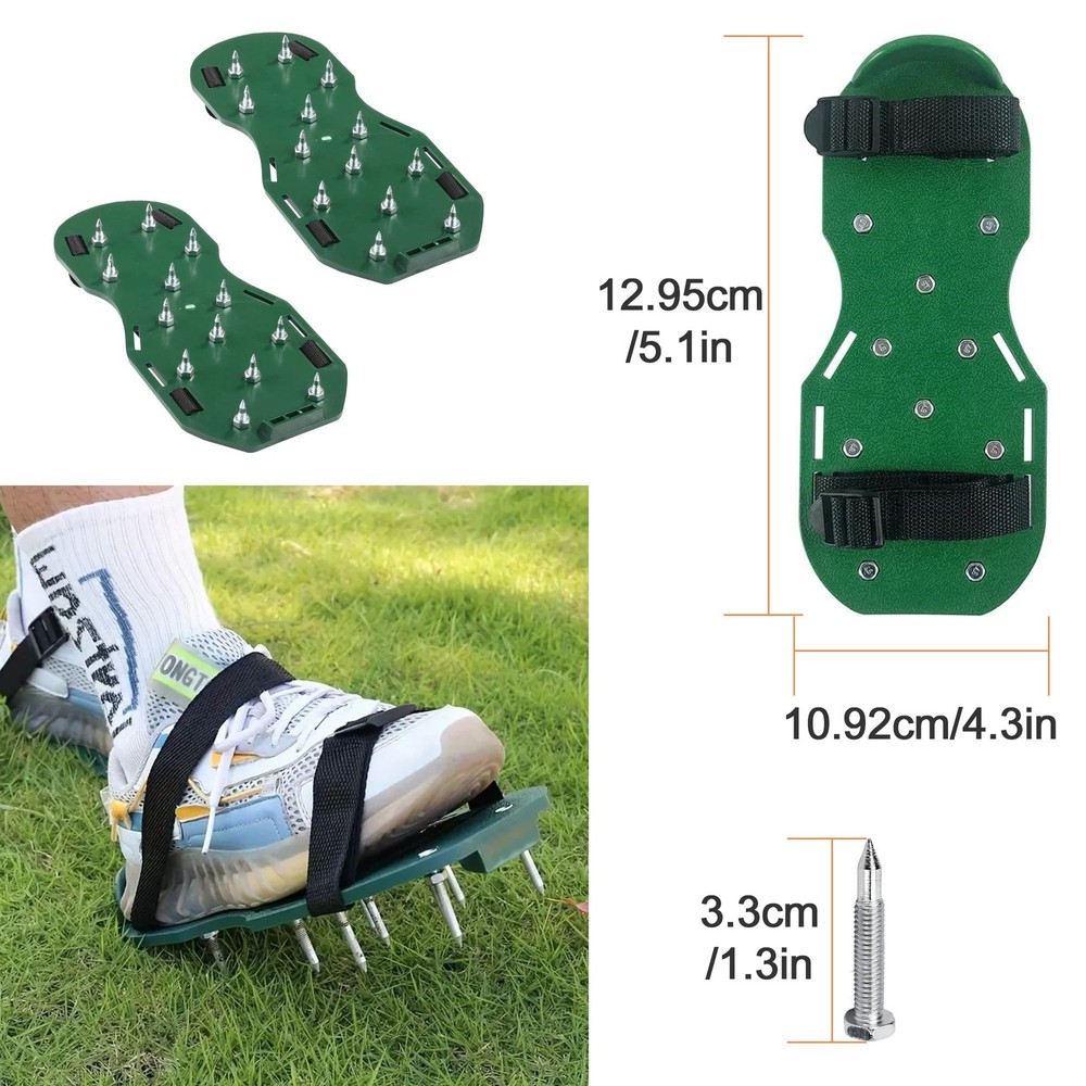 Self Leveling Cement Tool kit, Spiked Roller with Extension Pole for Self Lev...