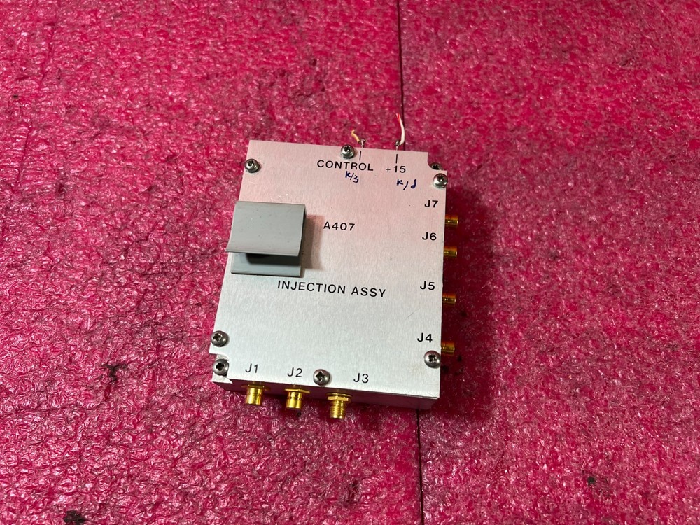 HP 3708A Noise And Interference Test Set A407 INJECTION ASSY