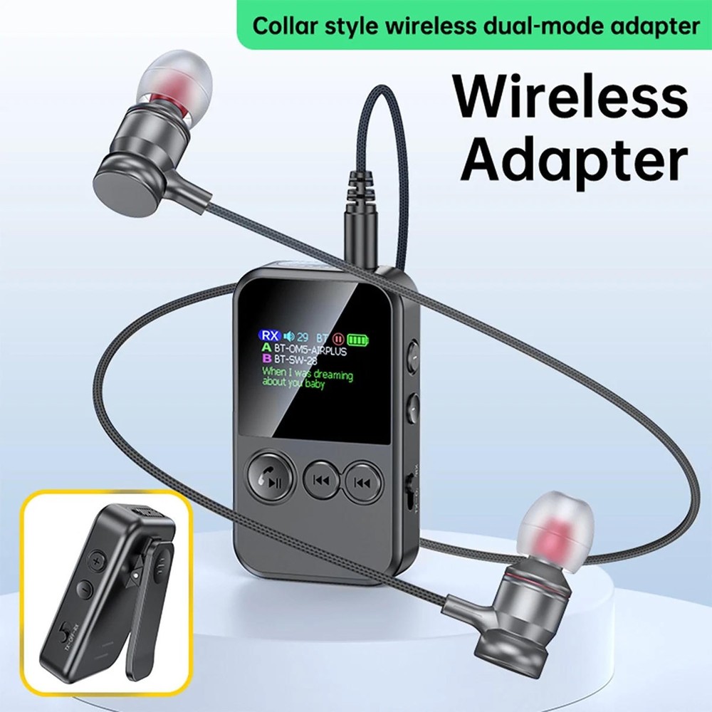 5.4 Bluetooth Audio Adapter Device with 300mAh Battery for Long Operation Time