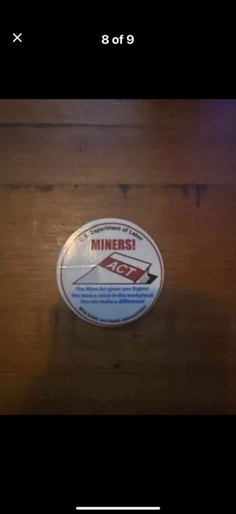 Lot of 62 Coal Mining Stickers