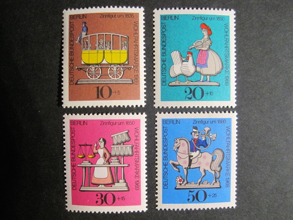 Berlin MiNr. 348-351 mint** (BE 348-51)