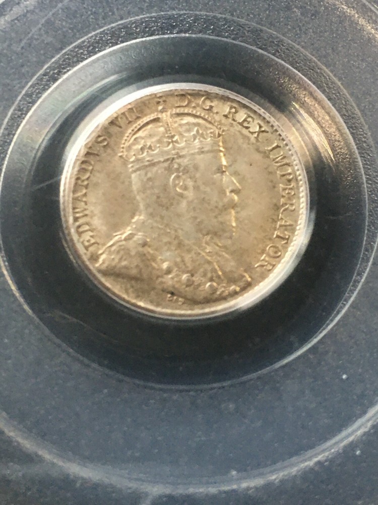 1904H PCGS Graded Newfoundland ¢5 Cent, **MS-65** #6121
