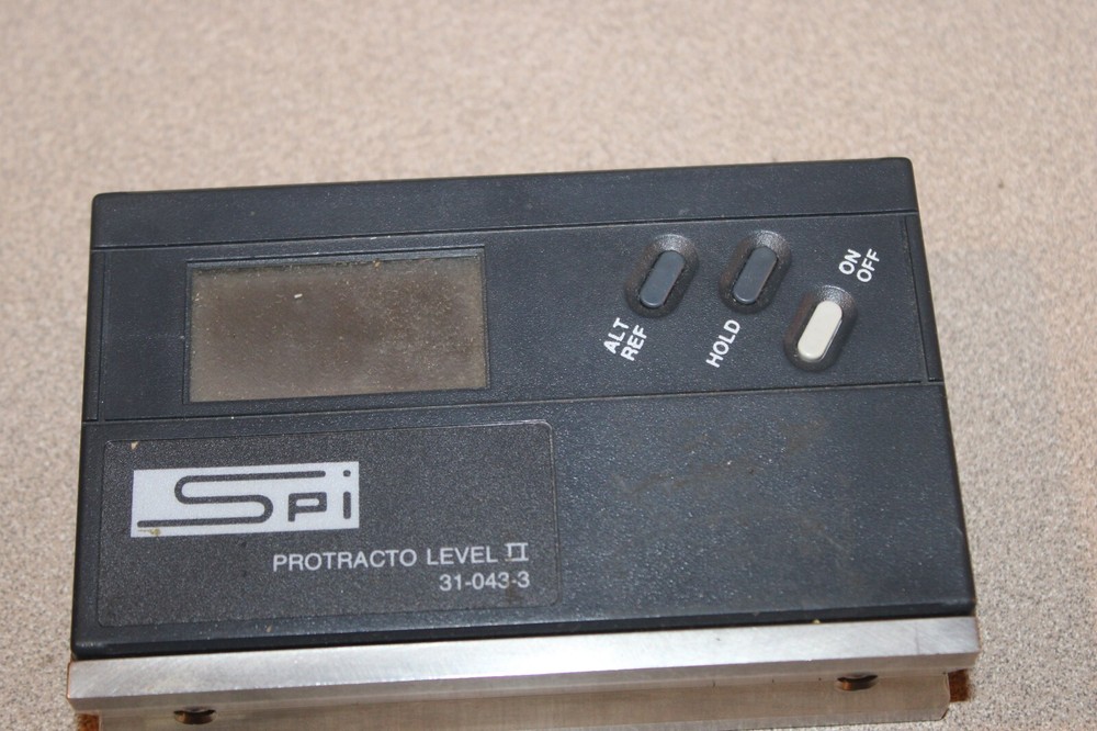 SPI Swiss Precision Instruments Protracto Level II 31-043-3 Untested