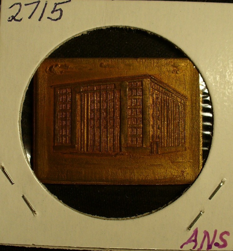 Uruguay Edificio Medal