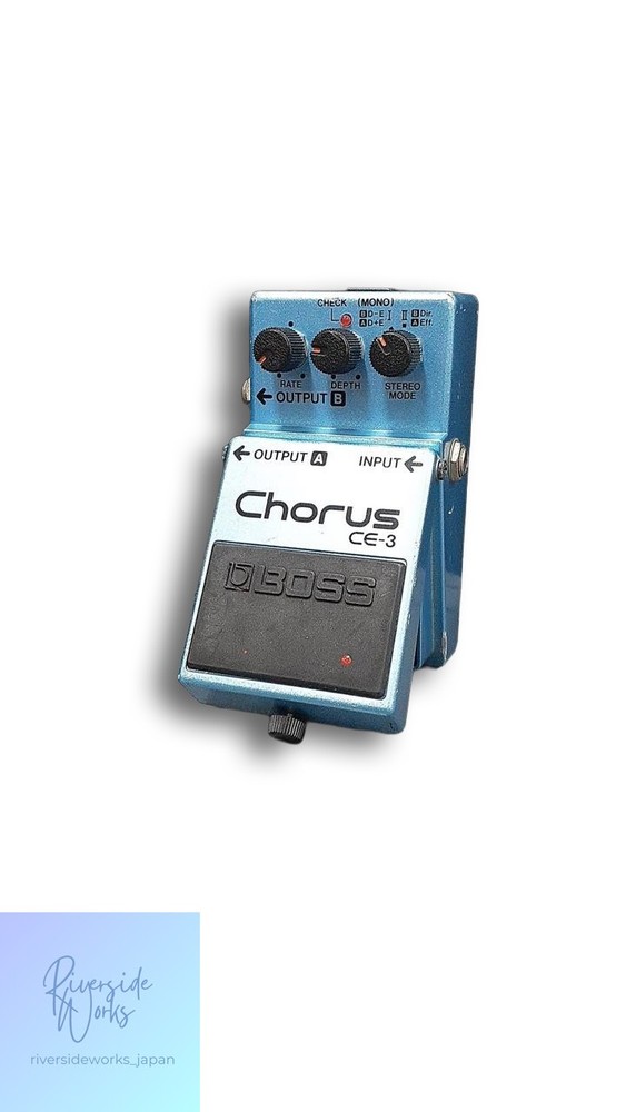BOSS CE-3 Chorus Effects Pedal Guitar Used