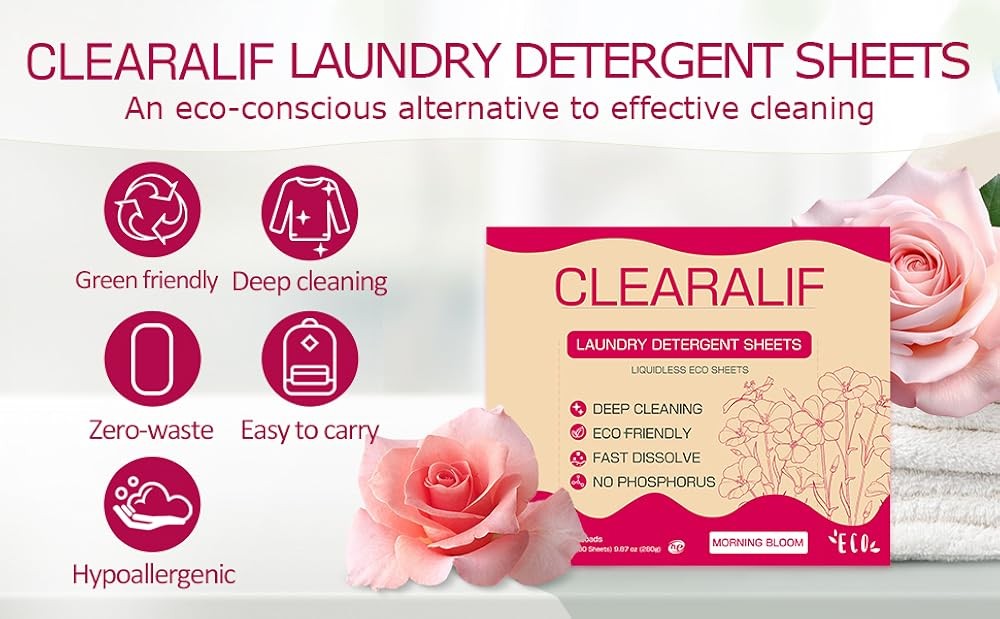 All in One Laundry Deternt Sheets Kit, Lavender Scent, 160