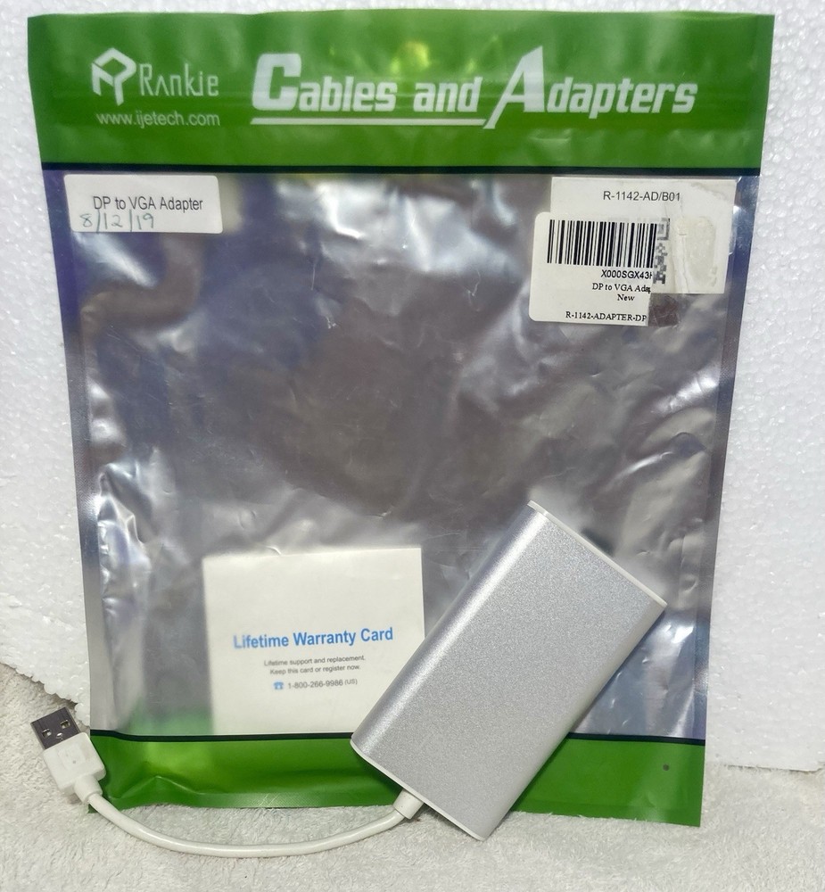 j5create USB adapter JUA210 external graphics card compatible Windows Mac NEW