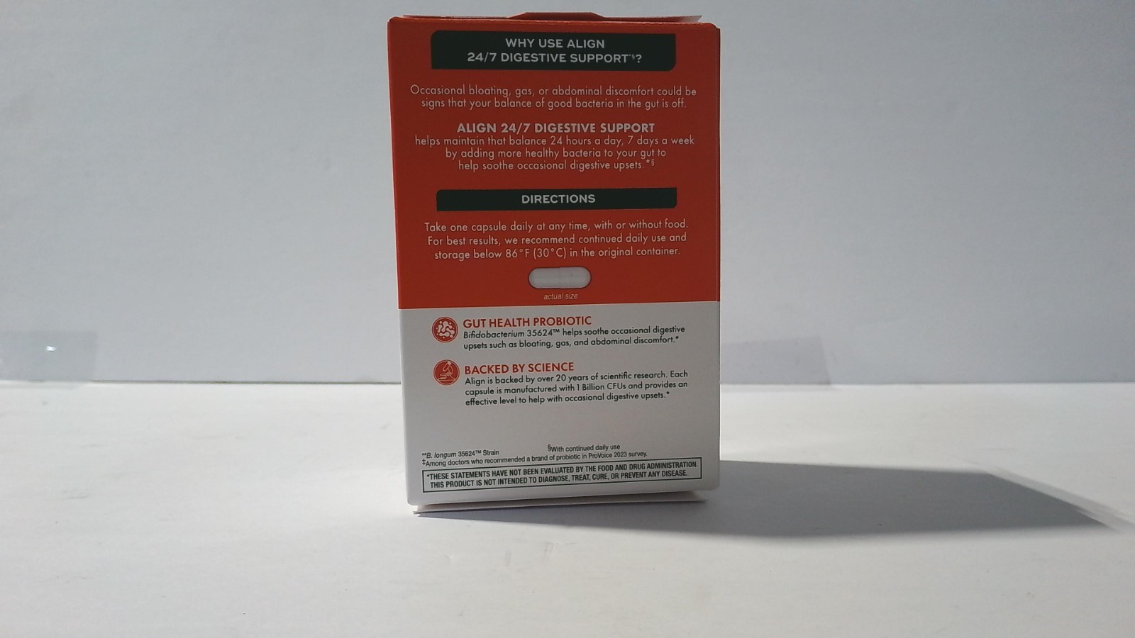 ALIGN PROBIOTIC - DIGESTIVE SUPPORT - 28 - 2028