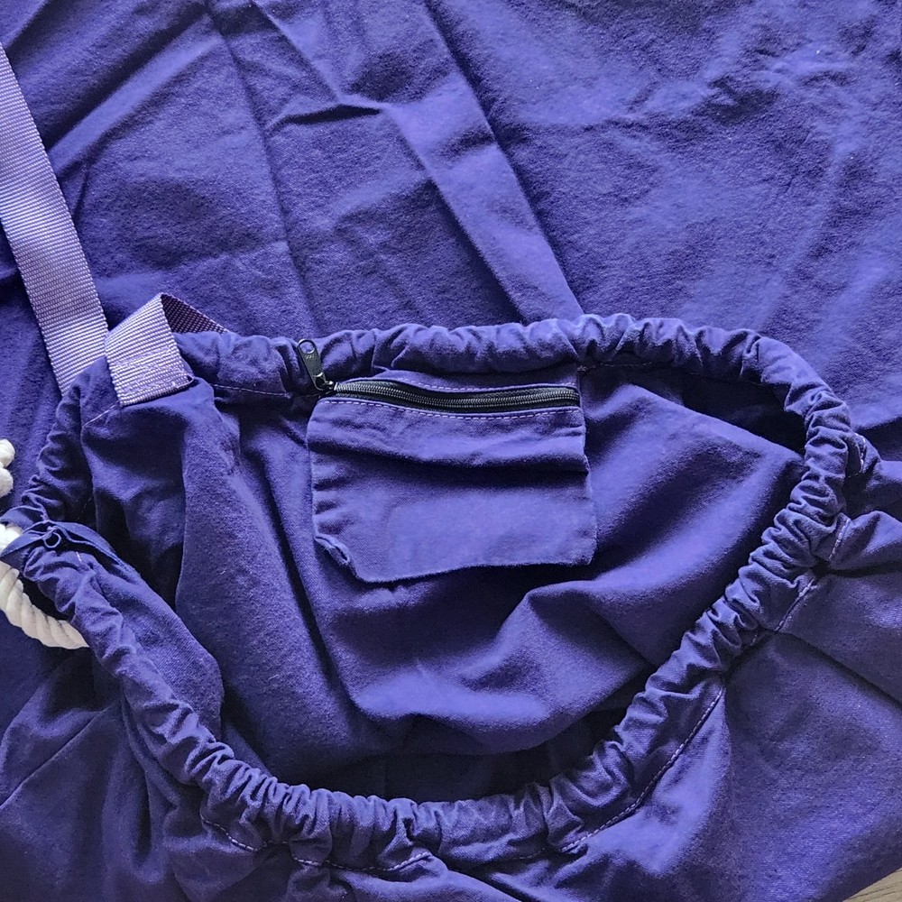 Jon Hart Canvas Laundry Bag Large Fabric Sack Rope Drawstring Strap READ