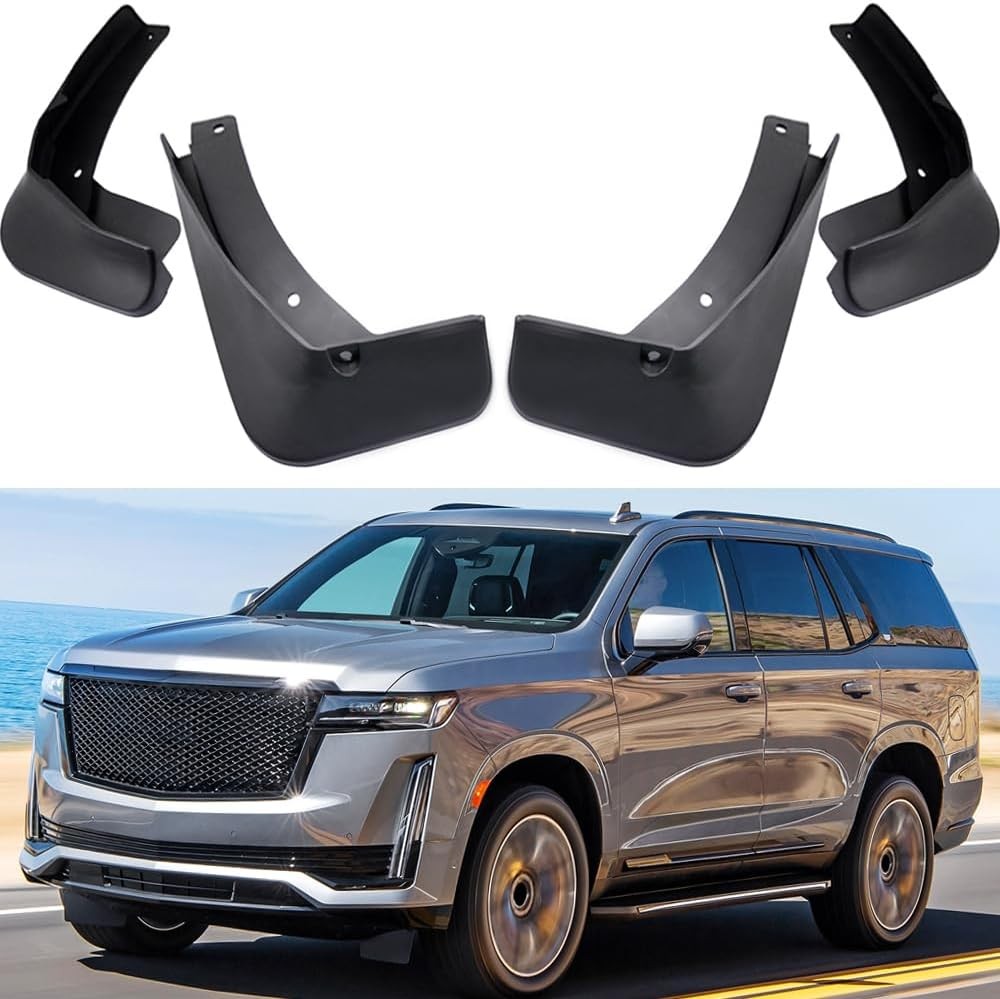 Mudguards Mud Flaps Splash Guards Fenders Compatible with 2021-2024 Cadillac Esc
