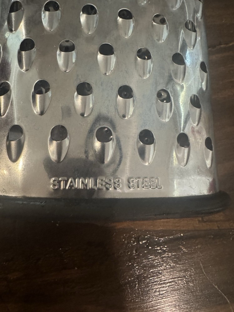 Farberware Slim Box Grater with Handle And 3 Blades