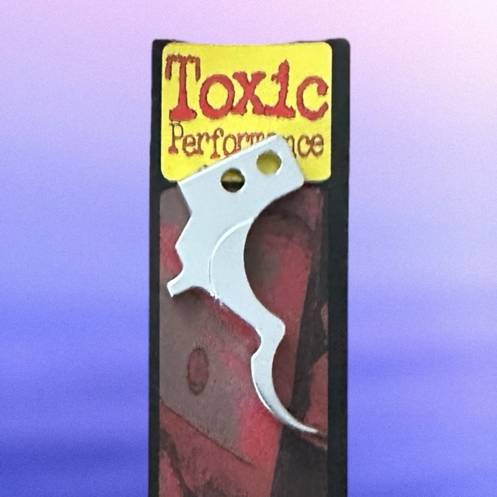 Toxic Performance Silver Smart Parts Impulse Double Trigger Paintbsll Gun Marker