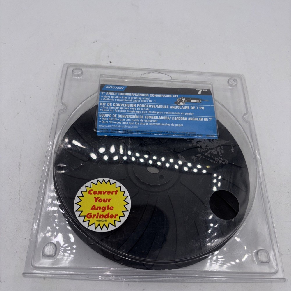 Norton 7" Angle Grinder/Sander Conversion Kit