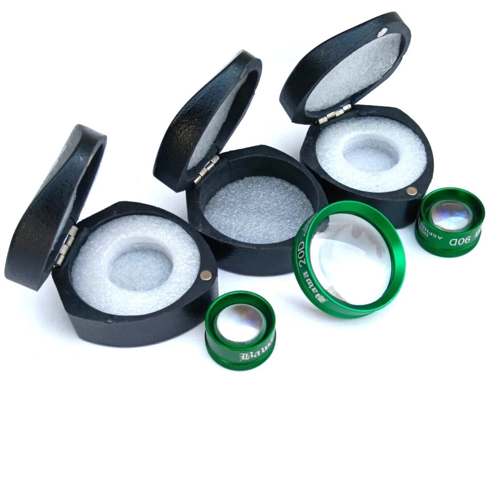 Copy Volk Lens Pack 20D 90D & 78D Double Aspheric Optometry & Ophthalmology