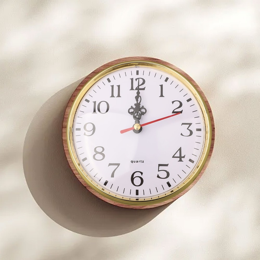 Quartz Clock Insert 130mm Diameter 90-110mm Install Diameter Lightweight