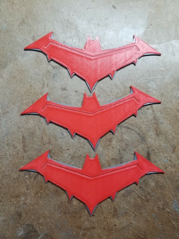 Red Hood Batarang Batman (3d printed)