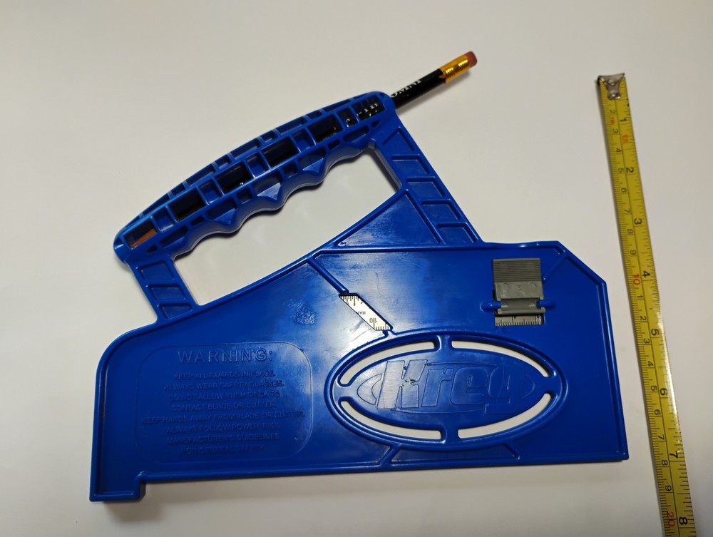 Kreg Multi Purpose Push Stick with Depth Gauge Kreg