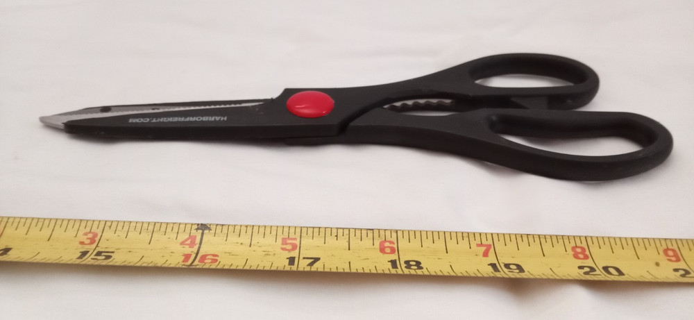 Harbor Freight Multipurpose Scissors 8.5”.