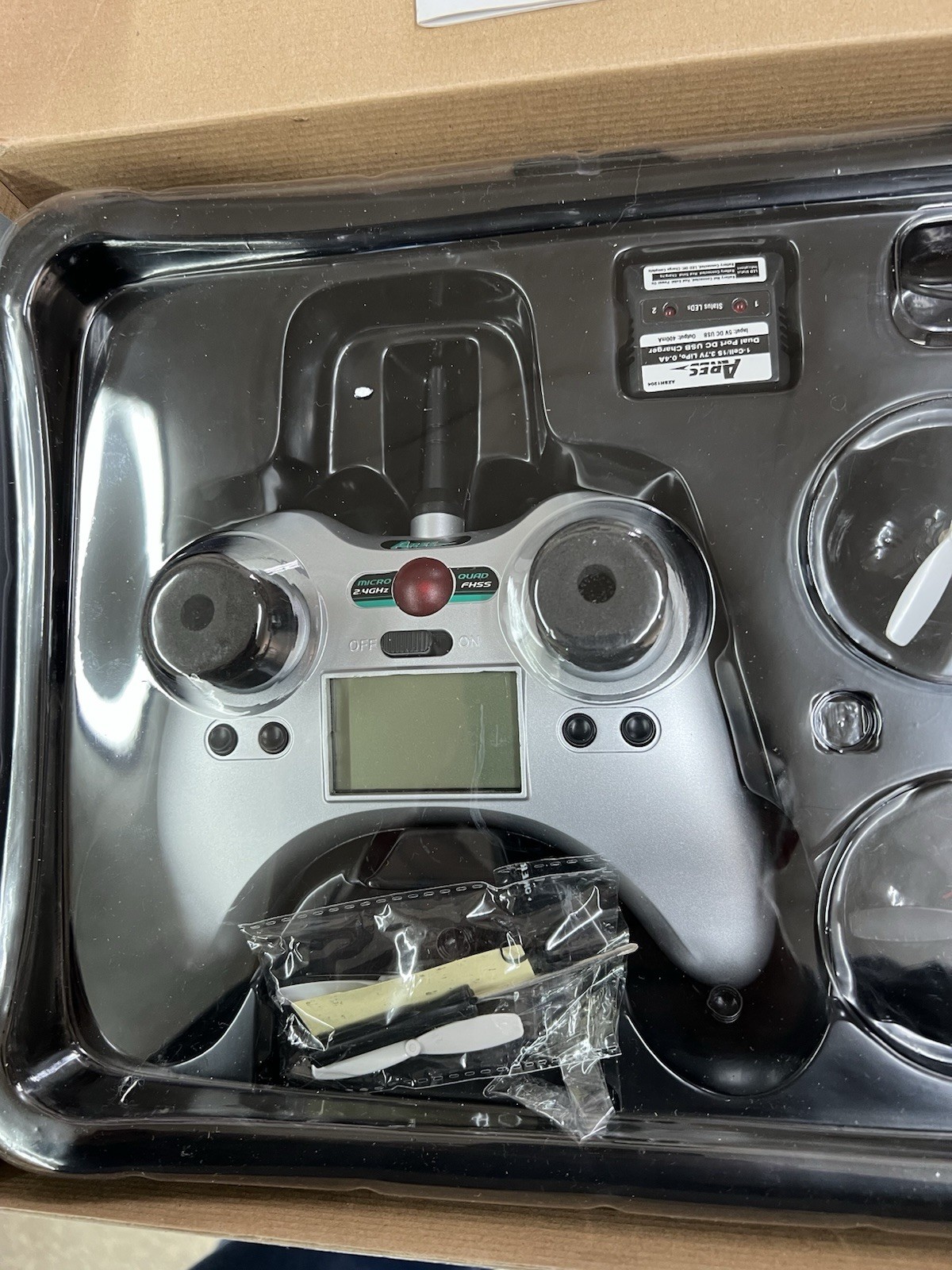 Ares Ethos QX 75 Ready To Fly Remote Control Nano-Micro Quadcopter