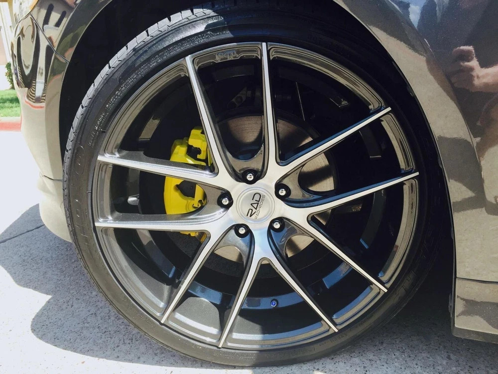 Ceramic Yellow Spray High Temp Coating Engine Caliper Brake Rotor Spring Paint