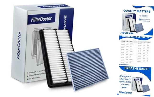 Ultimate Cabin & Engine Air Filter Combo – Precision Fit for 2016-2023 Acura