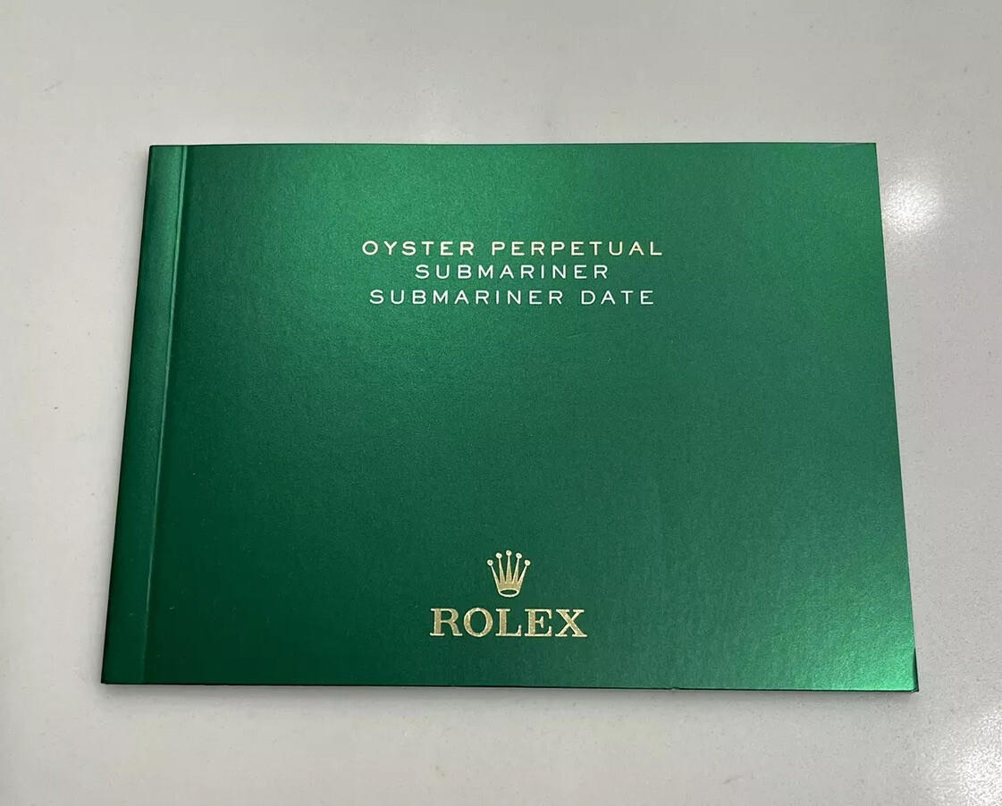 Authentic Rolex Submariner Booklet Manual Full Set New Style 116610 126610 NEW