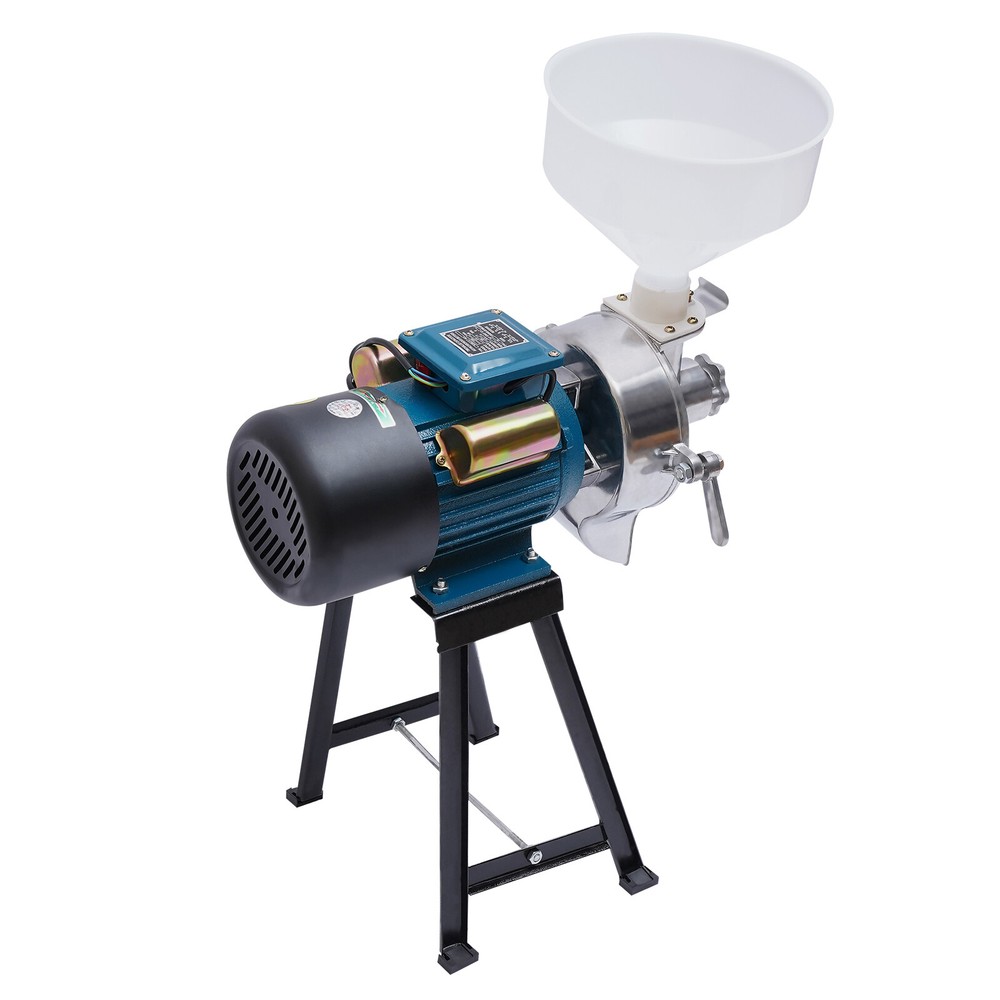 110V Electric Grain Mill Grinder Corn Wheat Feed Flour Cereal Grinding Machine