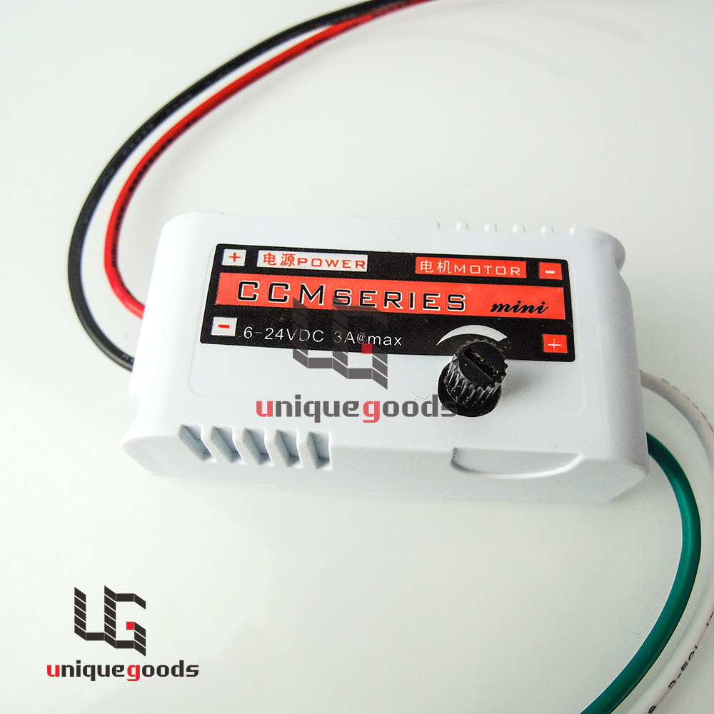12V 2A DC Motor Speed Switch Controller Reversible For Brushless Fan