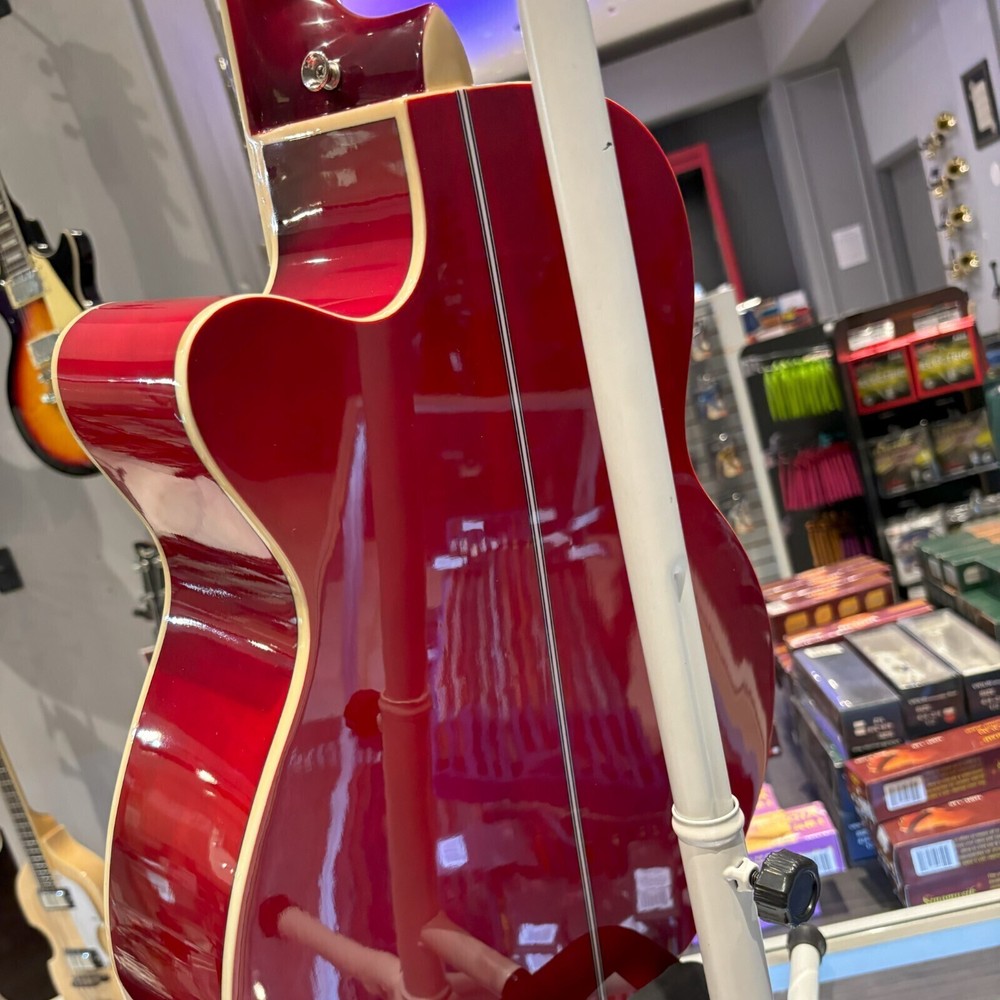 Mars Acoustic Guitar: Red
