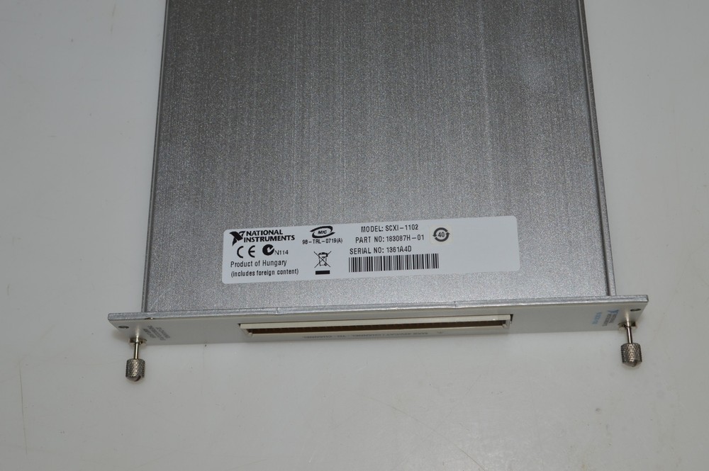 National Instruments SCXI-1102 Thermocouple Amplifier / Voltage Input (QPY44)
