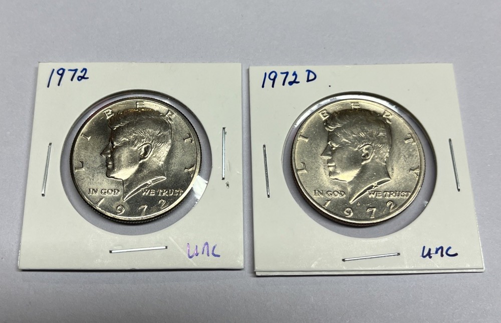 1972 Kennedy P&D Set