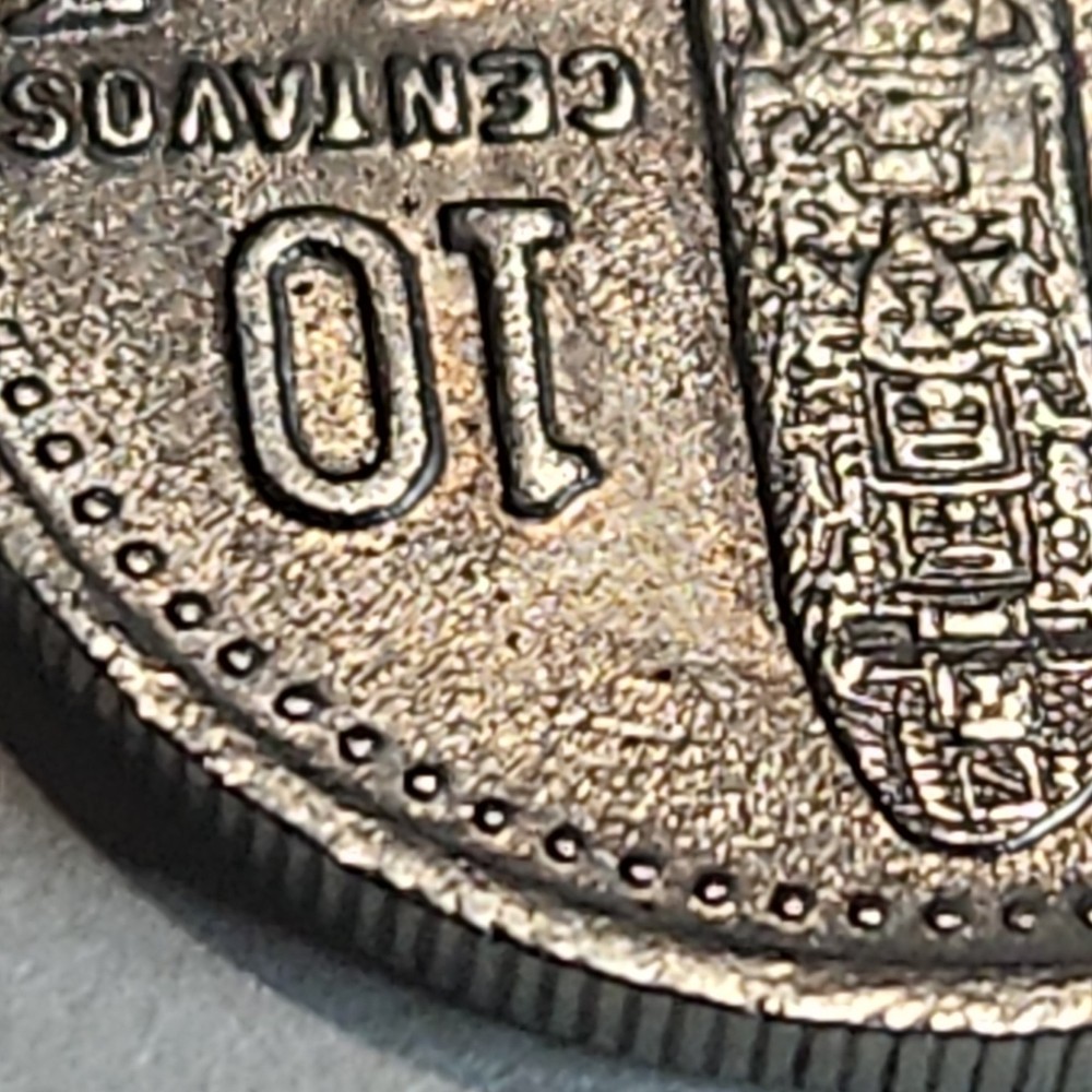 1988 Guatemala 10c MAJOR MULTI-ERROR: "The Panic Bird"
