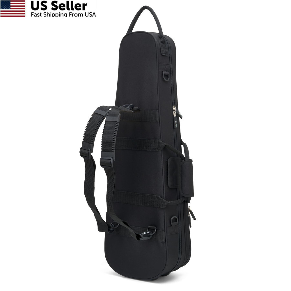 Protec MAX 4/4 Full Size Lightweight Violin Case, Black, size, Black