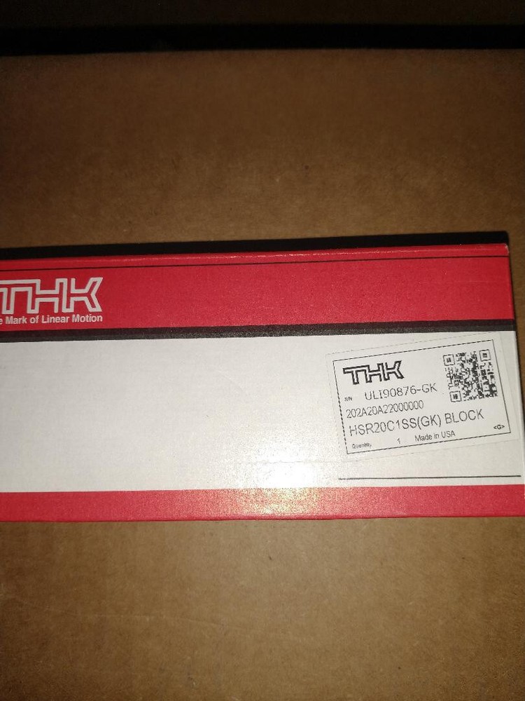 THK HSR20C1SS (GK) UL190876 20mm