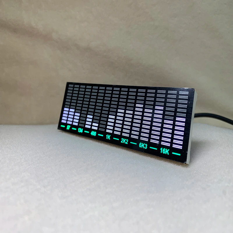 15-segment Spectrum Display LED Sound-controlled Audio Level Indicator VU Meter
