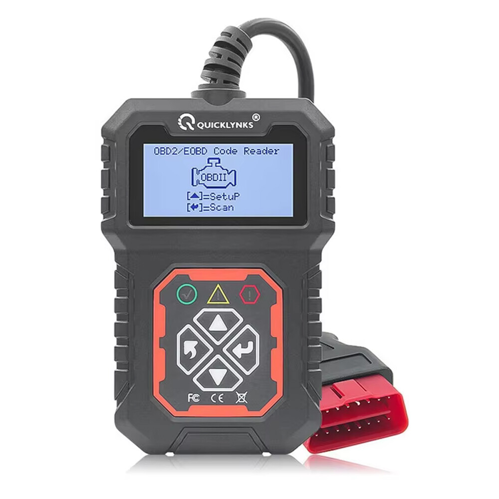 QUICKLYNKS T31 Universal OBD2 Scanner Diagnostic Tool Read & Clear Engine Fault