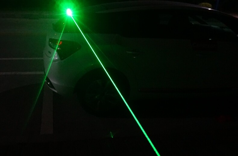 Waterproof 520nm Green Laser Pointer Focusable Laser Module 520T-1500