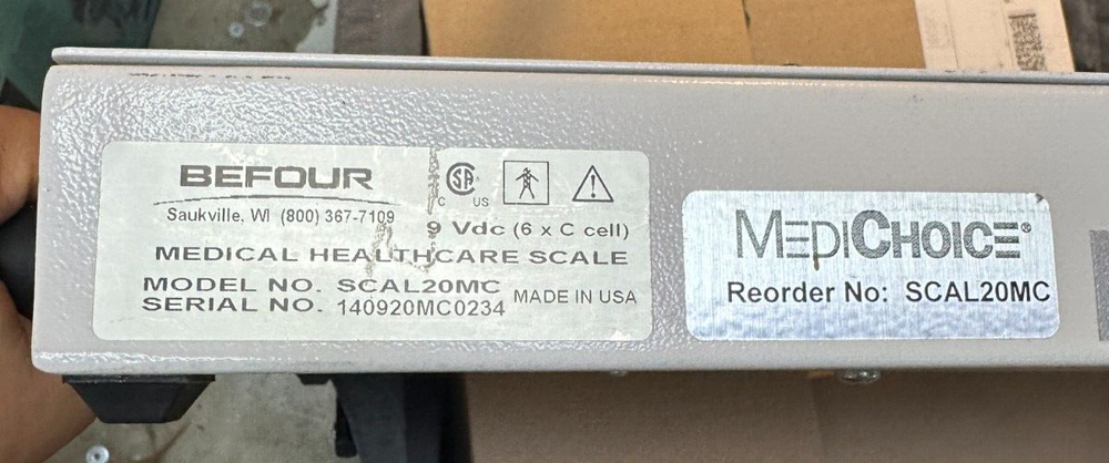 Befour Scale SCAL20MC MediChoice (#2)