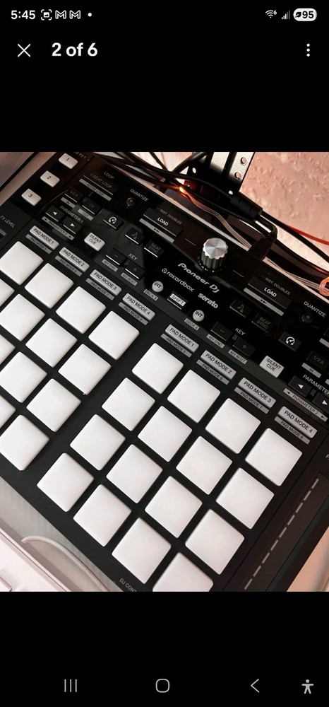 Pioneer DJ DDJ-XP2 Quad Deck Controller 32 Pads Loop/Sampler Filter USB Black