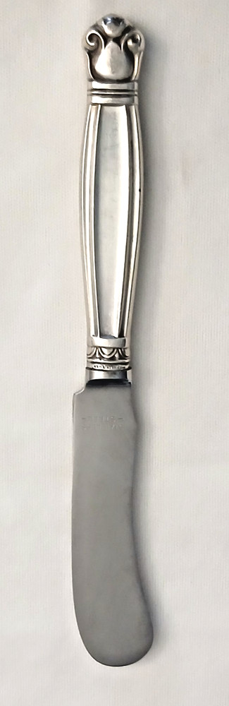 Copenhagen by unknown silverplate 6" butter spreader