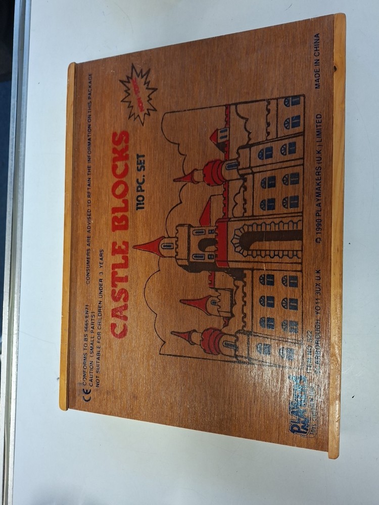 Castle Blocks 110pc Set 1990 Complete (F