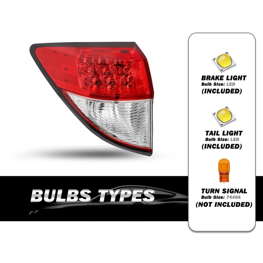 HRV 2016-2022 LED Tail Light Assembly Left Driver Side